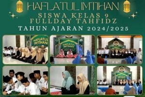Read more about the article MTsN 2 Jember Gelar Haflatul Imtihan Tahfidz, Orang Tua Haru Dampingi Putra-putri Hafal Qur’an