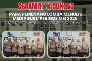 Read more about the article Bangkit dari Vakum, MTsN 2 Jember Kembali Menyabet Juara Lomba Menulis Mediaguru 2025