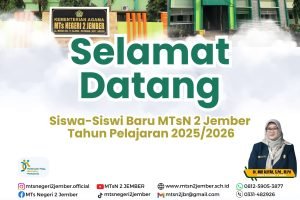 Read more about the article Dari Layar ke Aksi: MATSAMA MTsN 2 Jember 2025 Cetak Pelajar Berprestasi, Siap Hadapi Tantangan Zaman!