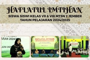 Read more about the article Tangis Haru di Balik Mahkota: Haflatul Imtihan Jadi Panggung Sakral Santri Fullday Tahfidz MTsN 2 Jember