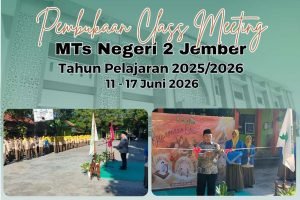 Klangenan Sesarengan Menyelaraskan Bakat, Sportivitas, dan Kebersamaan dalam Classmeeting MTsN 2 Jember